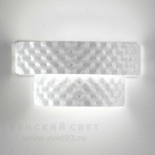 Бра 486/1A white IDL Италия  18W 21 см Белого цвета Capitonne