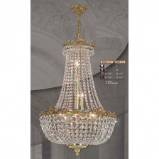 Подвесная люстра 049E 049E/8 AB SWAROVSKI