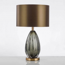 Настолные лампы/Интерьерные настольные лампы Cloyd CEREUS T1 / олив. - выс. 65 см - зелен. стекло (арт.30066)
