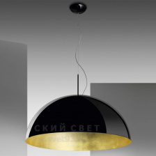 Светильник подвесной 478/35/C black gold IDL Италия  22W 31 см (без учета цепи) Черного цвета Amalfi