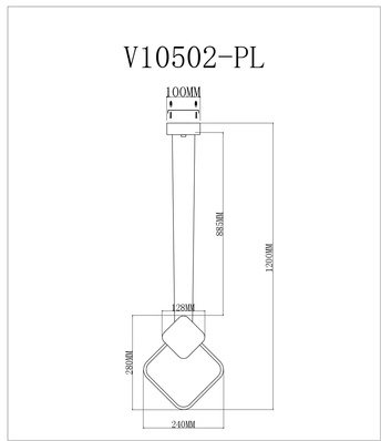 Подвесной светильник Store V10502-PL фото 2