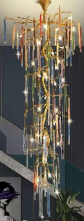 Люстра Glamour Cascade Copper II фото 1