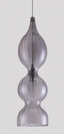 Светильник подвесной Crystal Lux IRIS SP1 B SMOKE фото 3