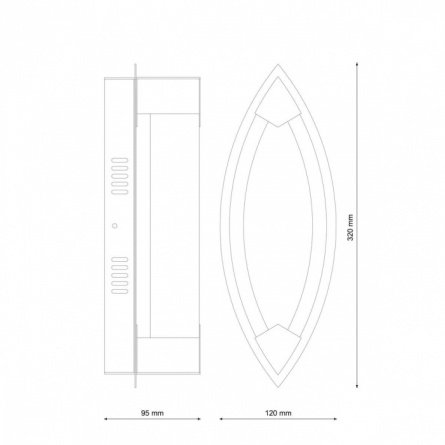 Настенный светильник Modena MODENA W172.1 Small LED320 фото 3