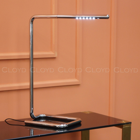 Настолные лампы/Интерьерные настольные лампы Cloyd SKOLAR T1 / выс. 50 см - хром (арт.30101) фото 4